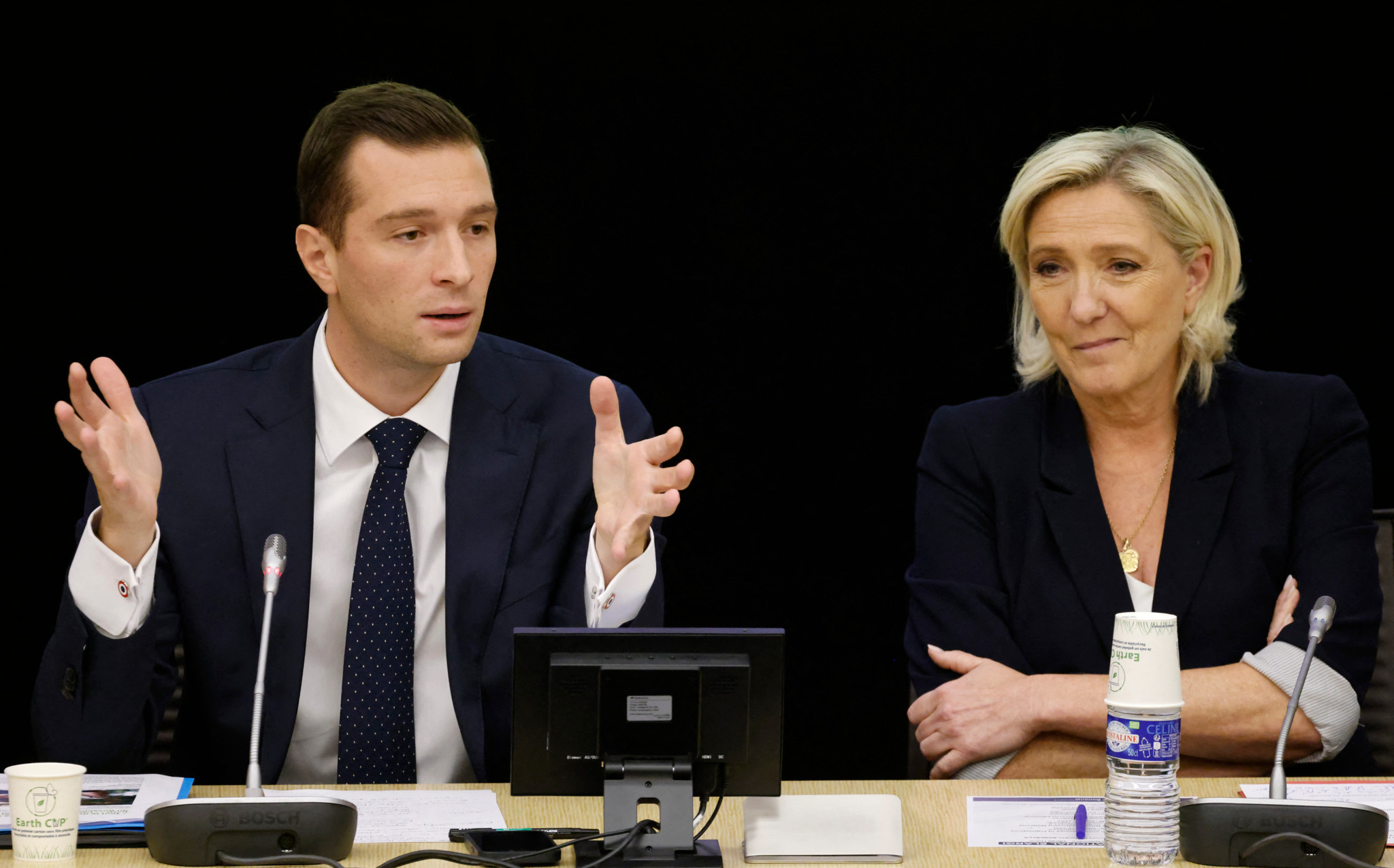 Le duo improbable de Marine Le Pen et Jordan Bardella