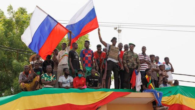 Le corps d&rsquo;Afrique russe en danger face aux attaques maliennes
