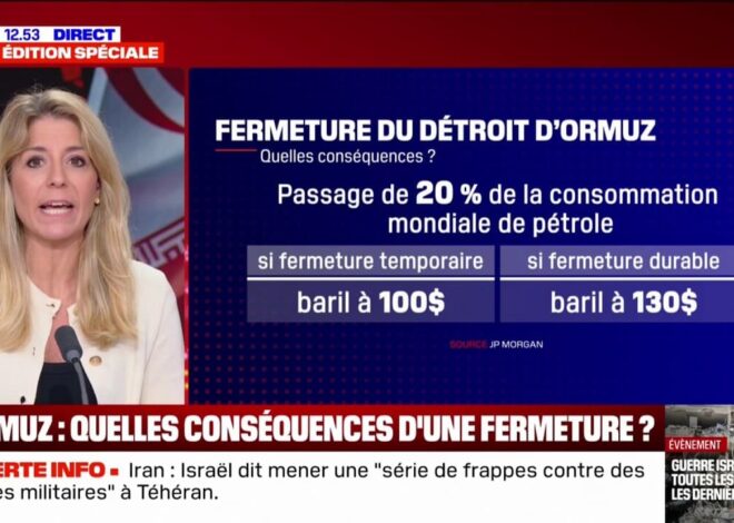 L&rsquo;Iran dépasse un nouveau seuil : les premiers recettes du détroit d&rsquo;Ormuz