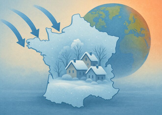 Une vague de froid glacial menace l&rsquo;Hexagone : pourquoi le printemps se rétracte ?