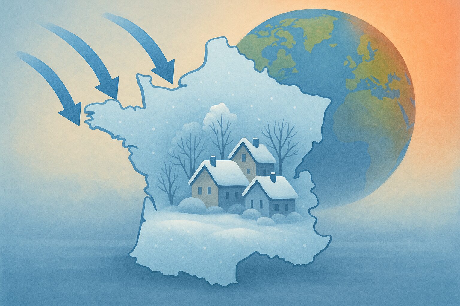 Une vague de froid glacial menace l&rsquo;Hexagone : pourquoi le printemps se rétracte ?