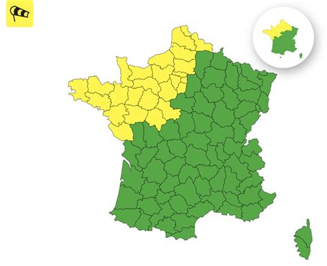 28 départements en vigilance jaune : la France plongée dans une menace orageuse ce lundi
