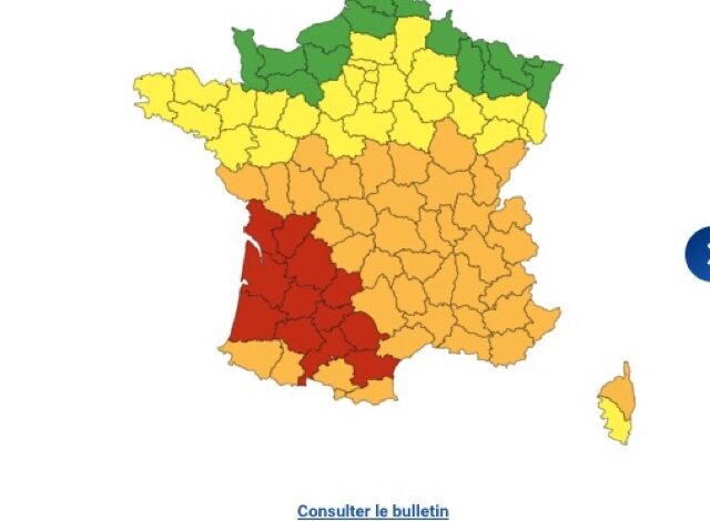 38 départements en vigilance jaune : la chaleur s’installe sans relâche vendredi