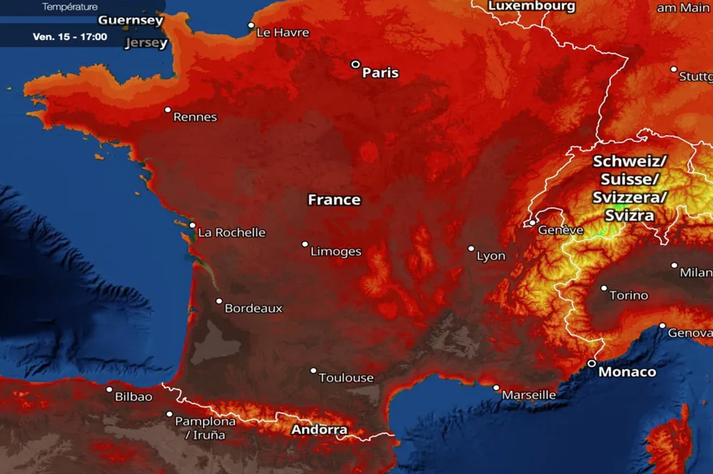 Le ciel se déchire : La France sort brusquement de la canicule