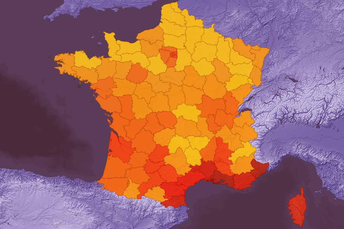Le dernier souffle des canicules : 13 départements français sous un soleil brûlant ce dimanche