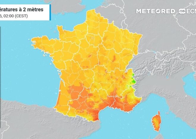 Chaleur canicule : 13 départements français sous alerte jaune vendredi