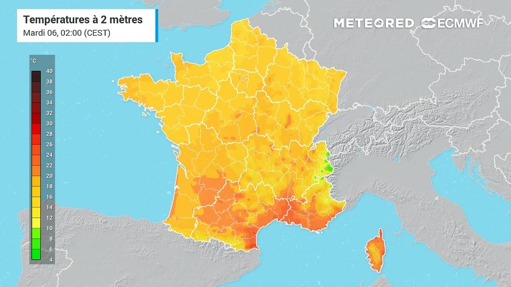 Chaleur canicule : 13 départements français sous alerte jaune vendredi