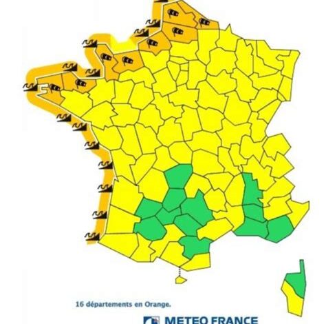 16 départements en vigilance orange : la tempête frappe l&rsquo;Est et le Nord de France ce dimanche
