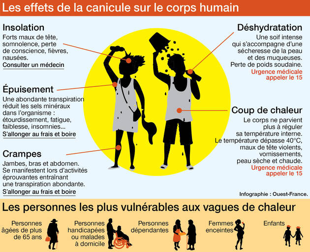 40°C et l&rsquo;effroi : une vague caniculaire menace de dépasser les limites de 2003 en termes de décès
