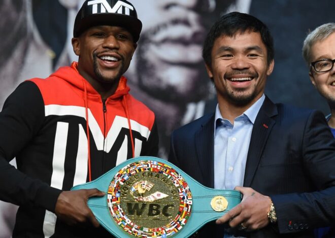11 ans après leur dernière confrontation : la revanche Mayweather-Pacquiao décalée jusqu’en 2027