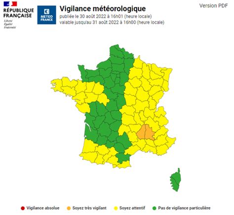 44 départements en vigilance jaune : la France dans une tempête orageuse