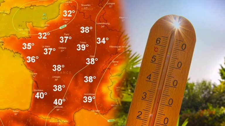L’Été en feu : la France atteint des températures historiques ce week-end avec 40°C à Auxerre