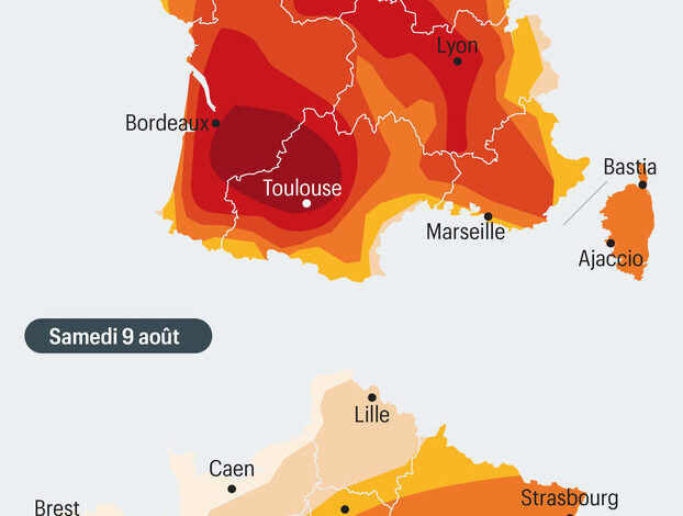 Chaleur extrême : 11 départements en vigilance jaune pour canicule ce samedi