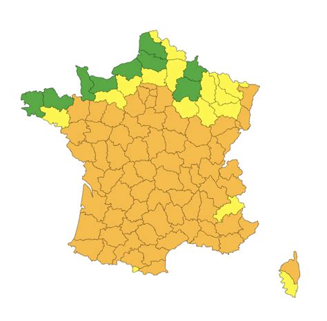 Les 69 départements en vigilance jaune : l&rsquo;orage qui secoue la France dans un contexte de canicule