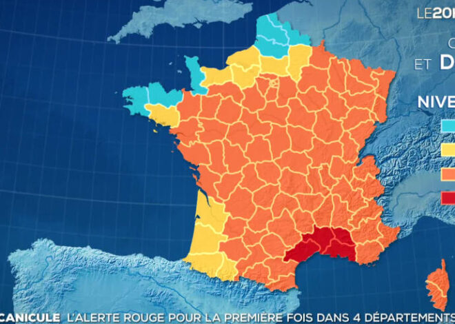 72 départements plongés dans la canicule : une alerte rouge inquiétante pour ce jeudi