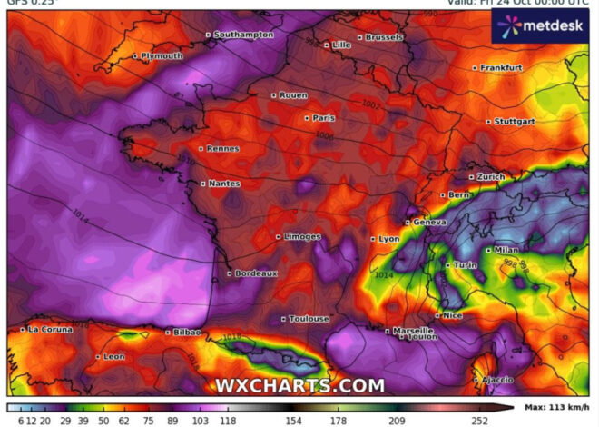 Tempêtes destructrices en France : 145 km/h de vent, grêle et foudre dévastent l&rsquo;Hexagone