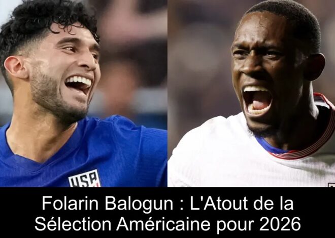 La décision inédite de la FIFA : Folarin Balogun réintègre les huitièmes de la Coupe du monde 2026