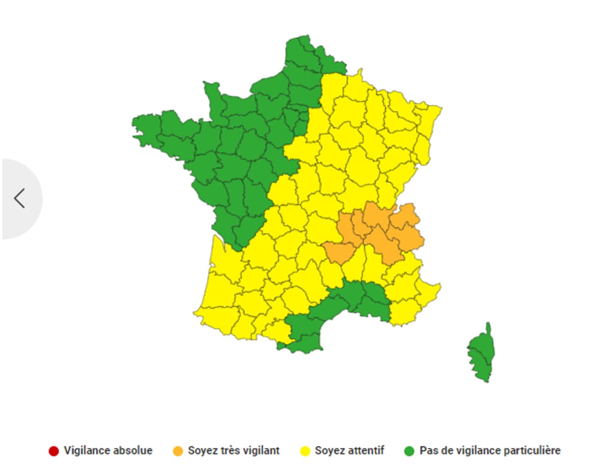 Sept départements en vigilance orange : le canicule s&rsquo;abat sur l&rsquo;Hexagone