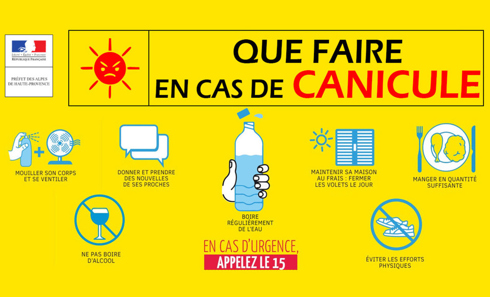 11 départements français en vigilance jaune pour la canicule : risques météo à éviter ce samedi