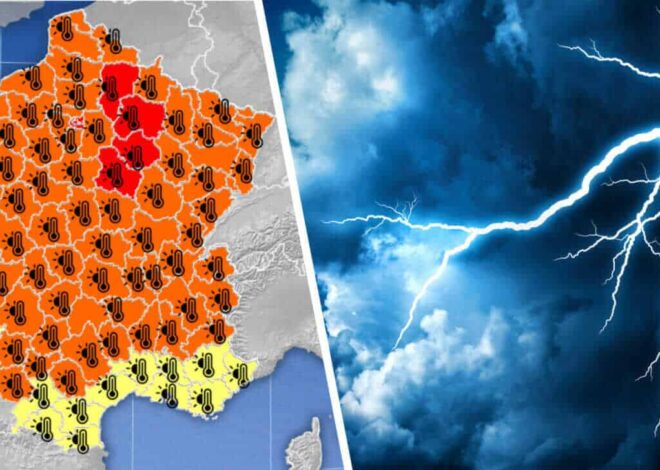 Attention : 10 départements français seront secoués par des orages violents ce mardi
