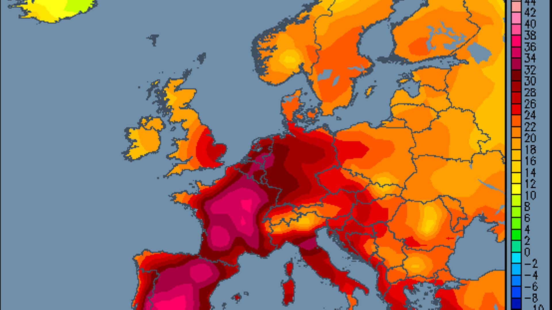 Épisode caniculaire historique en Europe : 1 300 décès et un record thermique de 41,1°C à Doksany