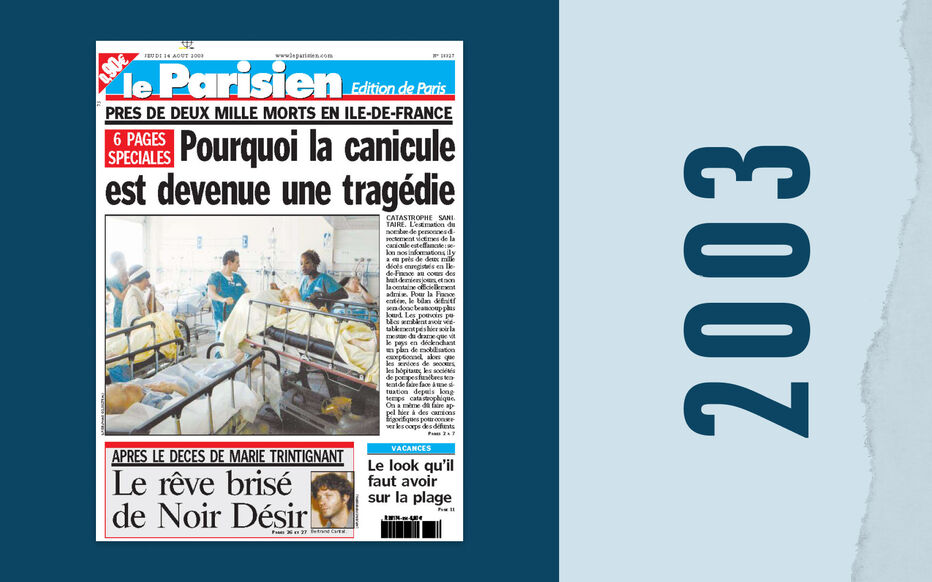 Le pic de décès de 2003 revient : une canicule sans précédent menace la France