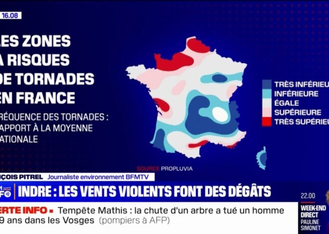 Le ciel s&rsquo;effrite : l’Aude et le nord sont les zones françaises les plus menacées par les tornades