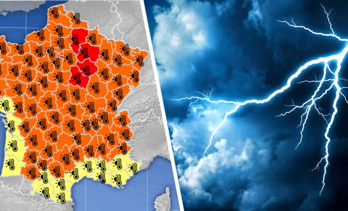L&rsquo;Épreuve des Orages : 12 Départements Placés en Vigilance Orange Mercredi 26 Août