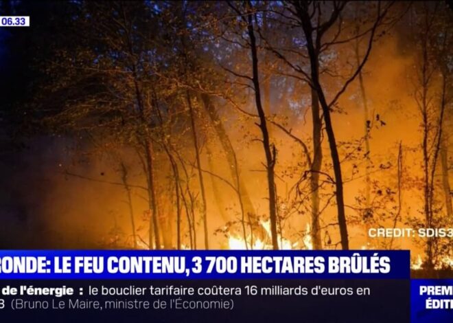 Gironde en Épreuve : Le Mégafeu et les Défis Inédits des Communes Locales