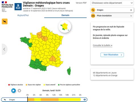 23 départements en vigilance jaune : les orages menacent l&rsquo;ouest et le nord de la France