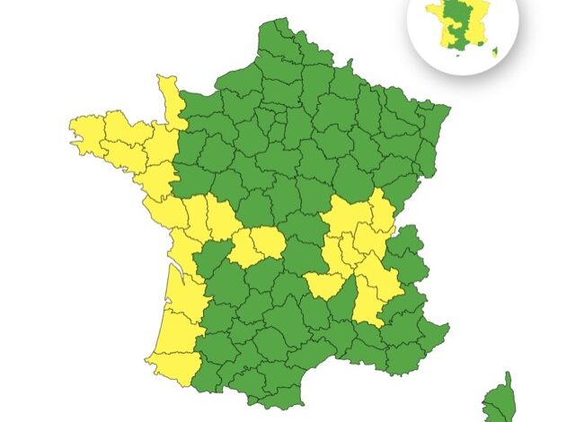 Quatre départements en vigilance jaune : des vents violents menacent le sud-ouest