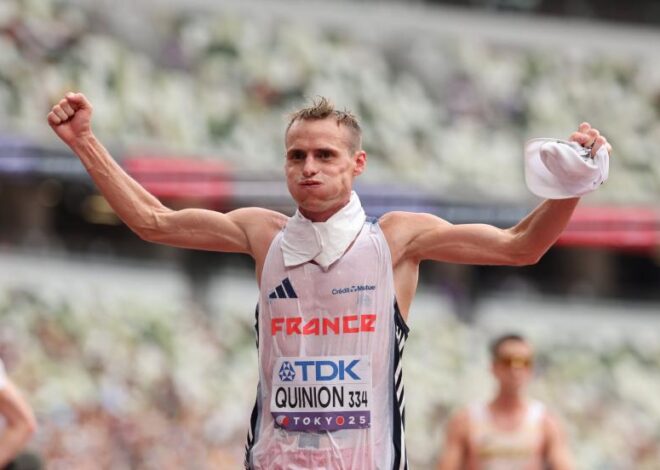 La pénalité qui a fait la différence : Aurélien Quinion remporte le bronze en marathon-marche