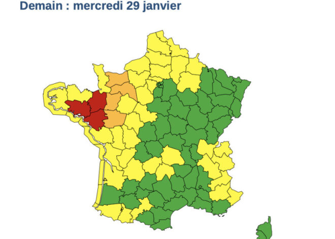 Quatre départements en alerte jaune : la tempête méditerranéenne menace ce mardi