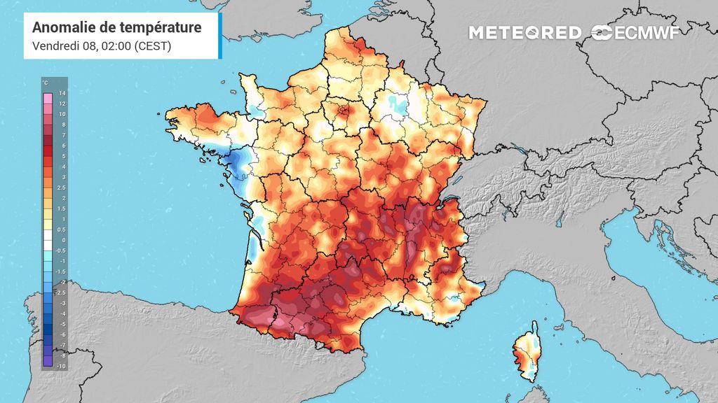 17 départements en alerte jaune : la cinquième vague caniculaire frappe l&rsquo;Hexagone