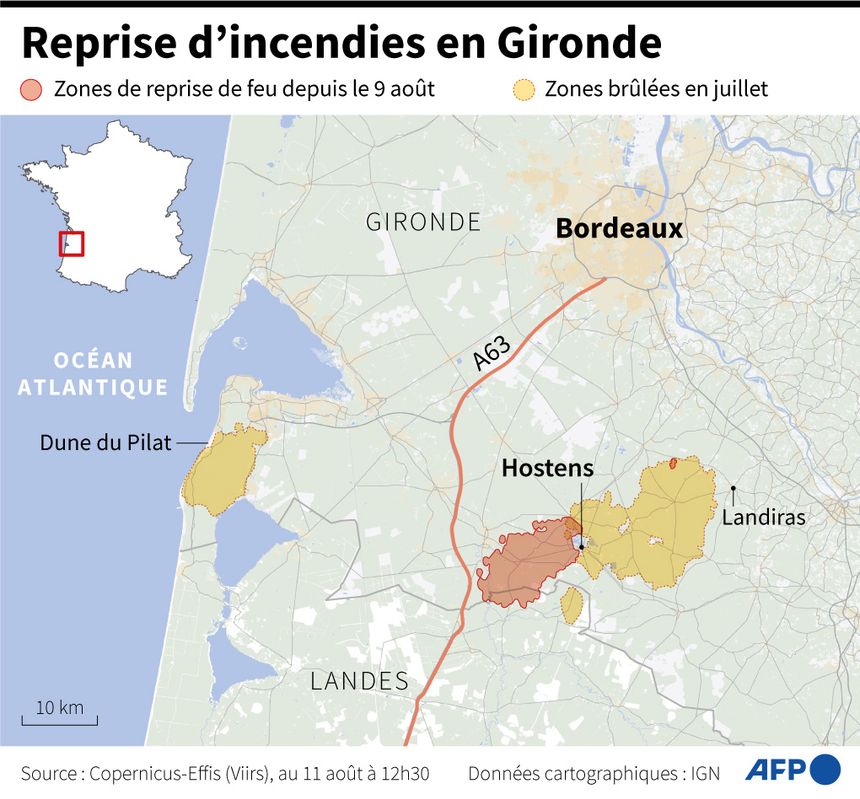 La Gironde brûlée : Marine Le Pen et l&rsquo;impasse économique face aux incendies