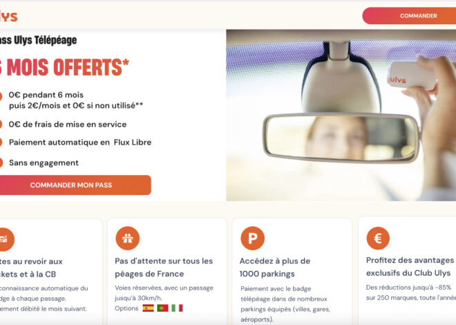 Ulys : Les 6 mois offerts pour une navigation autoroutière sans stress