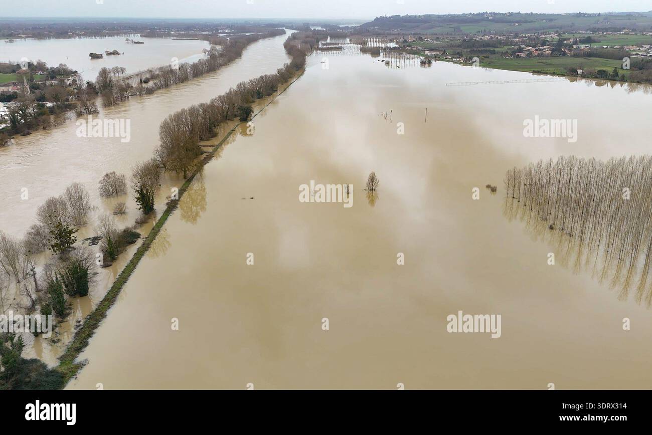 L’apocalypse des eaux : le sud de la France plongé dans les inondations causées par la tempête Adam