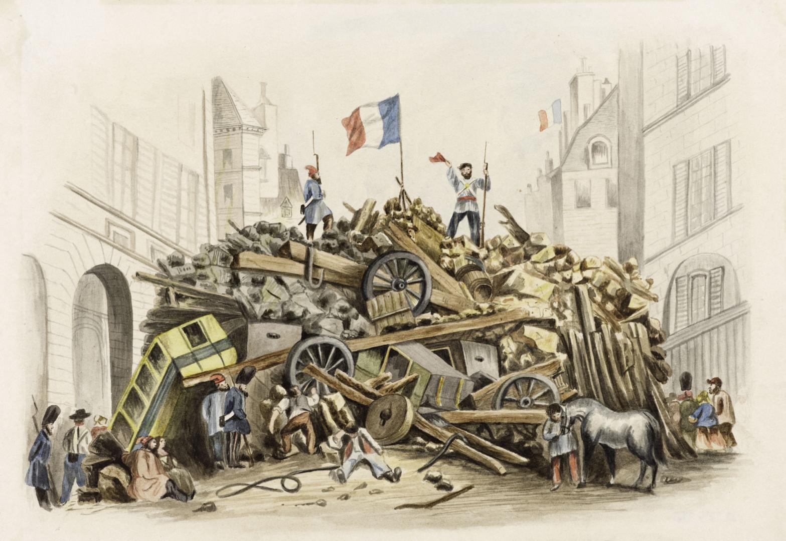 De 1848 à ce samedi : le cycle insurrectionnel des rues de Paris
