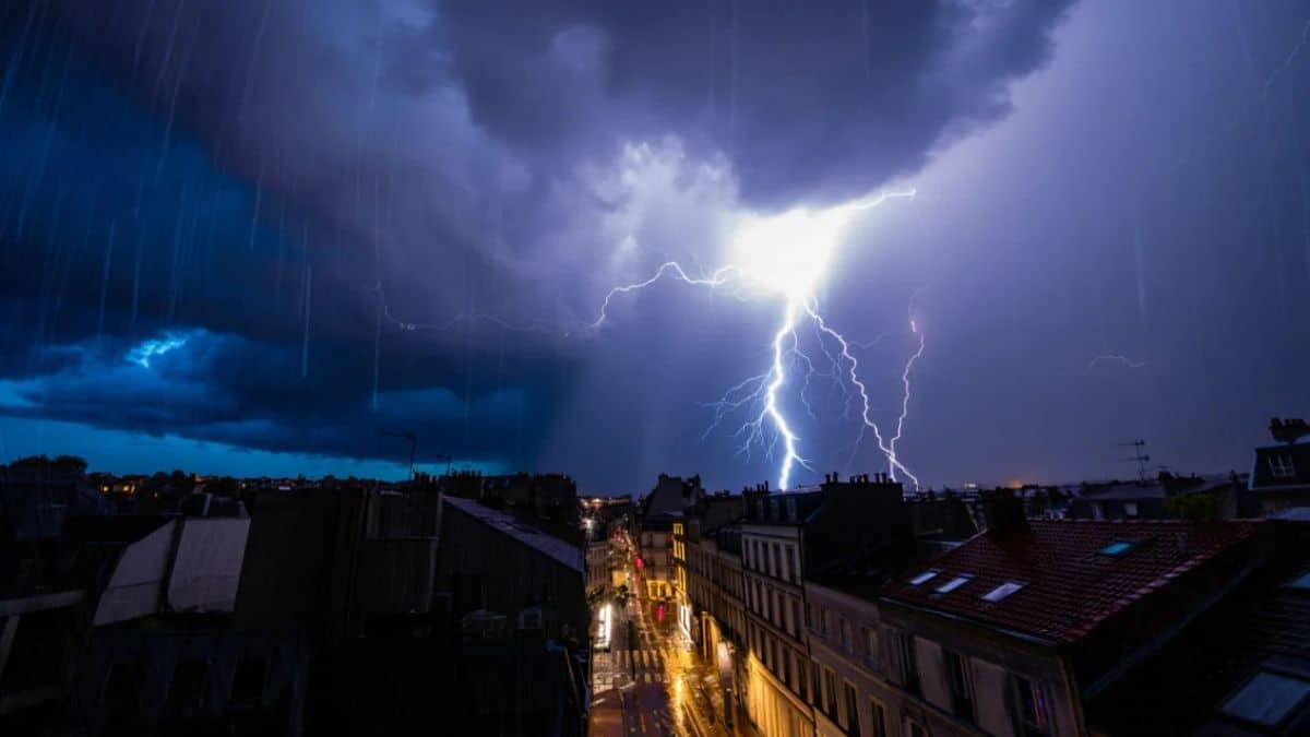 Orages violents frappent le sud-est : 6 départements en alerte météo ce mardi